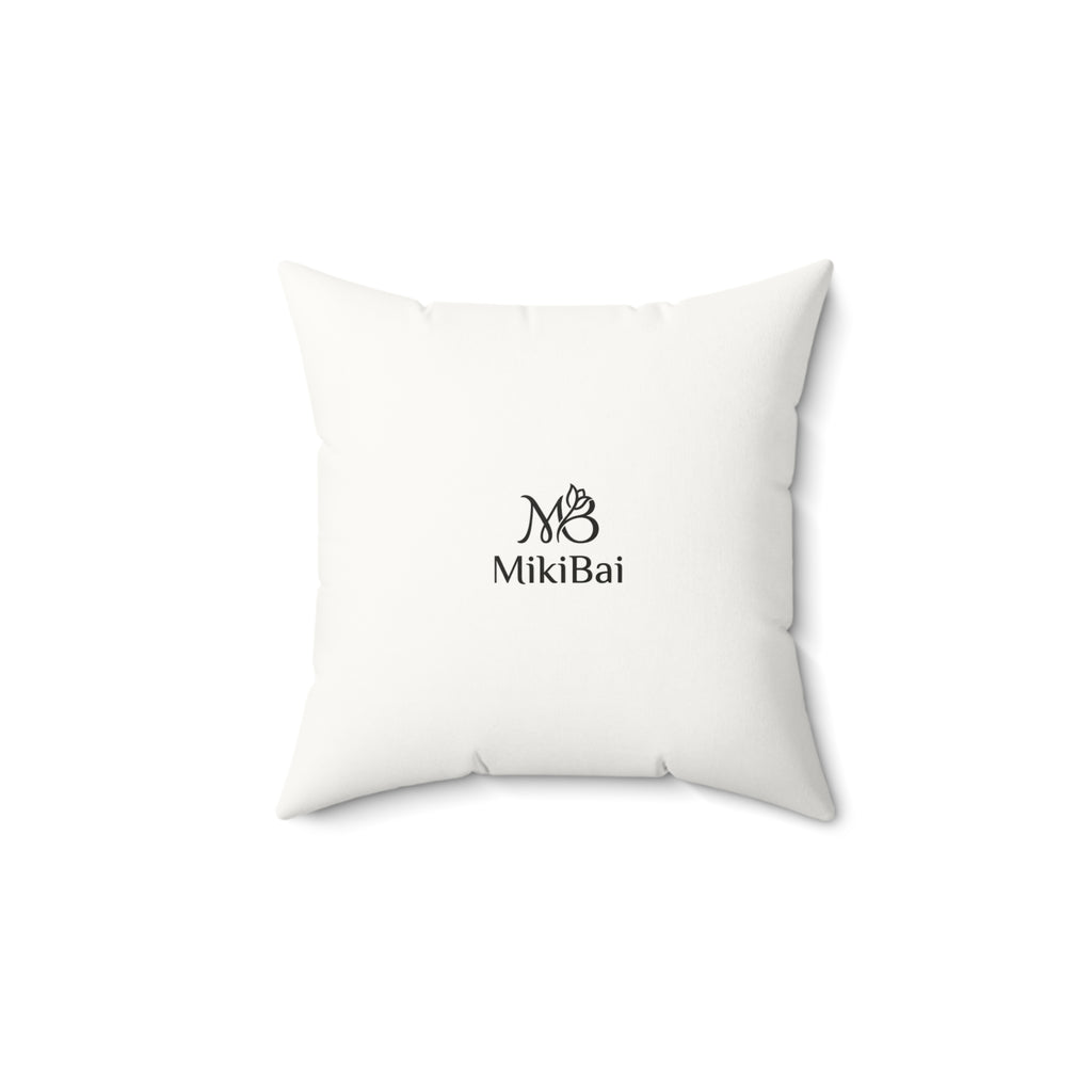 Faux Suede Square Pillow