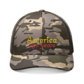 USA250th Embroidery Camo Trucker Hat - Heritage Edition