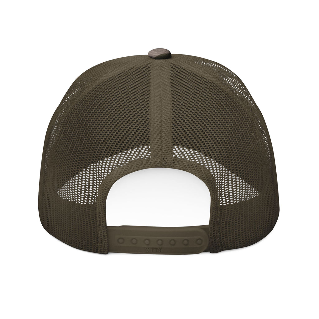 USA250th Embroidery Camo Trucker Hat - Heritage Edition