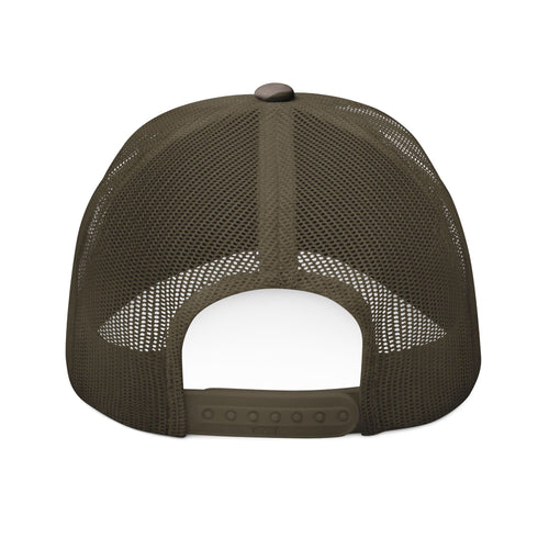 USA250th Embroidery Camo Trucker Hat - Heritage Edition
